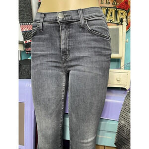 Current Elliott High Waisted Stiletto Cropped Skinny Jeans‎ Women's Size 27 x 28